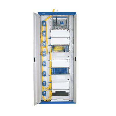 Außenfaseroptische Anschlussbox für 96 144 288 Glasfaserkabel in Cross Connect Schrank