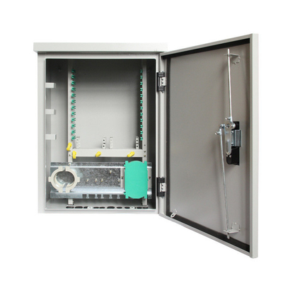 FTTH ODF Außen 96 144 288 576 Kernfaseroptische Kreuzverbindung Schrank verstärkter Adapter
