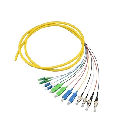 SC UPC Einzelmodus 1.5M Simplex-Faseroptik-Pigtail für einen breiten Temperaturbereich von -40-70°C