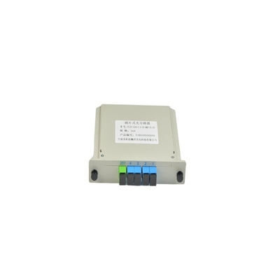 G657A Glasfasertyp 1x16 Kassette PLC-Optischer Splitter mit ≤ 10,7 dB Einsetzverlust