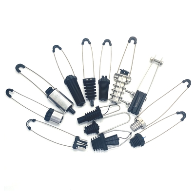 Kunststoff und Metall 2-9MM Glasfaser Spannung Klemme für Drop Kabel anpassbares Design