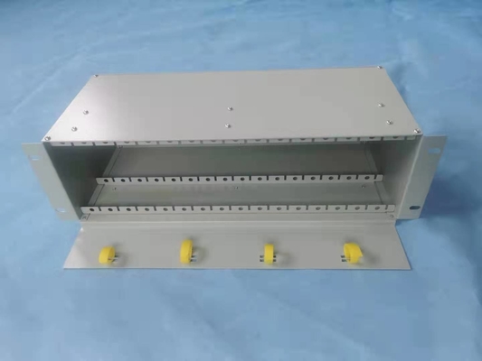 Telekommunikation 19&quot; Glasfaser-Rack-Mount Splitter-Schrank LGX-Typ-Chassis