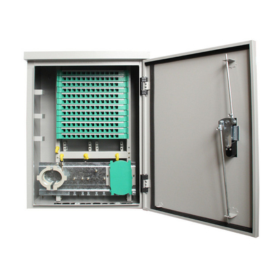 SMC Material 288fo Außenfaser-optische Kreuzverbindung Schrank Rack Mount Verteilungskiste mit 3 Zeit