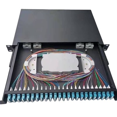 24 Port LC Glasfaser Patch Panel für die Wandmontage im Außenbereich