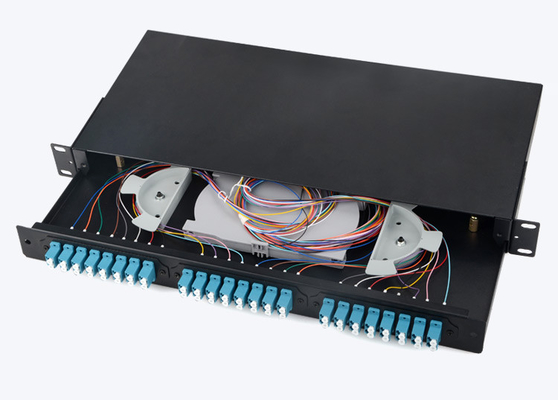 24 Port LC Glasfaser Patch Panel für die Wandmontage im Außenbereich