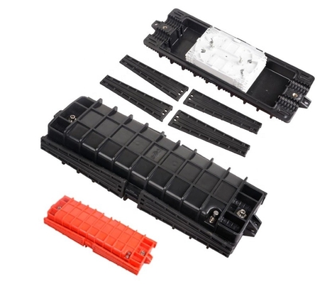 Distributionsfaser-System FTTH 12 24 48 96 144 288 Kern Horizontale Art Glasfaser Splice Schließung mit 3