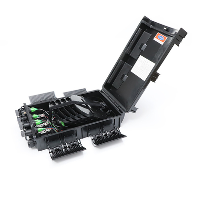 PC ABS Material 8 Kernfaseroptisches Terminal CTO/NAP Verteilerbox mit PLC Splitter 1x8