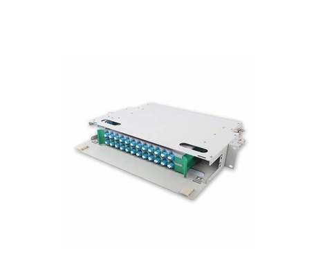 FTTX ODF-Optische Verteilungsrahmen 19 Zoll Rack montiert 24 Kern für FTTX-Verbindungen