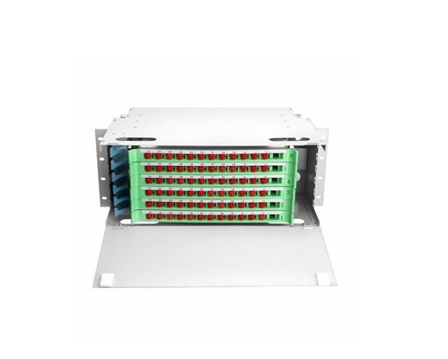 FTTX ODF-Optische Verteilungsrahmen 19 Zoll Rack montiert 24 Kern für FTTX-Verbindungen