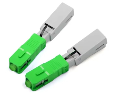 FTTH SC APC-Schnellanschluss für die Installation von Glasfaserfeldern mit geringem Signalverlust