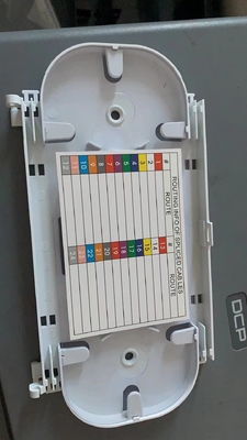 Wandmontierte 24-Kern-Faseroptik-Splitter-Träger für die professionelle Installation