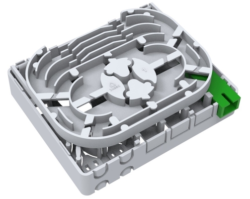 3 Wandmontierte Terminalbox 4 Ports FTTH-Fasersteckdose für die Ein-Modus-Fasernost