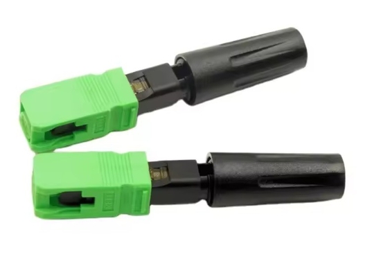 Ein- oder Multimode-Schnellanschluss für FTTH-Dropkabel mit Glasfaser