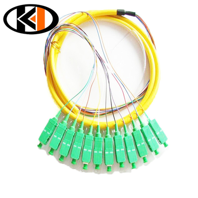 1.5m SC/UPC- oder SC/APC-Einzelkern-Optikfaser-Pigtail mit Einsetzverlust ≤ 0,3 dB