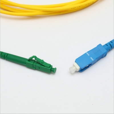SC-SC Patch Cord 3m Länge ≤0,3 dB Einsetzungsverlust geeignet für Umgebungen bei -40-70°C
