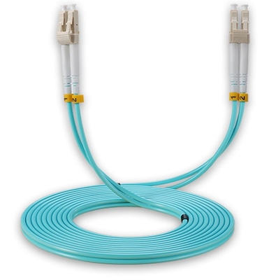 Telekommunikationsanschluss SC LC UPC zu LC UPC OM4 SR Duplex-Faseroptik-Patch-Schnur