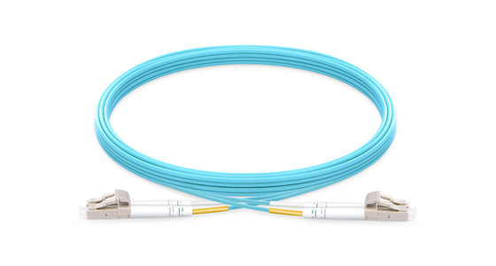 LC-Konnektor Glasfaserpatchkabel für Multimodefasertypen und Datenübertragung