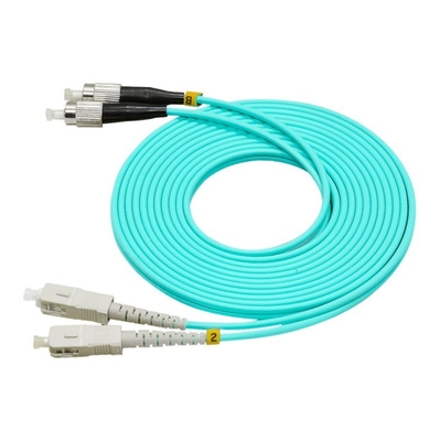 LC-Konnektor Glasfaserpatchkabel für Multimodefasertypen und Datenübertragung