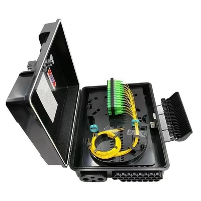 Mini-PLC Splitter Faserverteilfach 32/48 Kern ABS NAP IP68 2PCS 1X16 oder 48 Adapter
