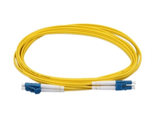 Fiberkabel 14130199 SS-OP-D-LC-S-10 LC/PC-LC/PC-Single-Mode-G6.652D-2MM-10M-PVC-YE Patch-Cord AOC MPO Kabel