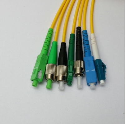 Fiberkabel 14130199 SS-OP-D-LC-S-10 LC/PC-LC/PC-Single-Mode-G6.652D-2MM-10M-PVC-YE Patch-Cord AOC MPO Kabel