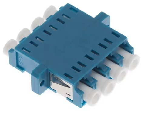 SM MM 4 Port LC APC/UPC 4 Duplexfaseroptischer Adapter zur Übertragung von Glasfasersignalen