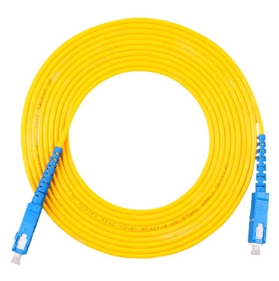 Fiberkabel 14130199 SS-OP-D-LC-S-10 LC/PC-LC/PC-Single-Mode-G6.652D-2MM-10M-PVC-YE Patch-Cord AOC MPO Kabel