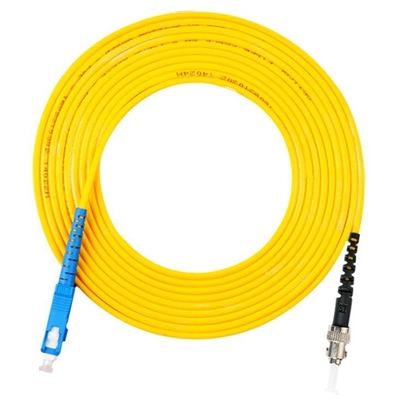 Fiberkabel 14130199 SS-OP-D-LC-S-10 LC/PC-LC/PC-Single-Mode-G6.652D-2MM-10M-PVC-YE Patch-Cord AOC MPO Kabel