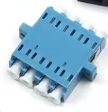 SM MM 4 Port LC APC/UPC 4 Duplexfaseroptischer Adapter zur Übertragung von Glasfasersignalen