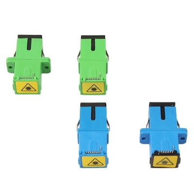 SC APC SC UPC SX Einteiliger Glasfaseradapter ohne Flansche zur Signalübertragung