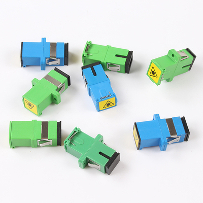 SC APC SC UPC SX Einteiliger Glasfaseradapter ohne Flansche zur Signalübertragung