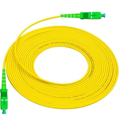 Telekommunikationsfaser Typ SM LSZH 2mm Patch Cord mit niedrigem Verlust und Längenoptionen