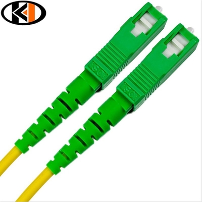 Telekommunikationsfaser Typ SM LSZH 2mm Patch Cord mit niedrigem Verlust und Längenoptionen