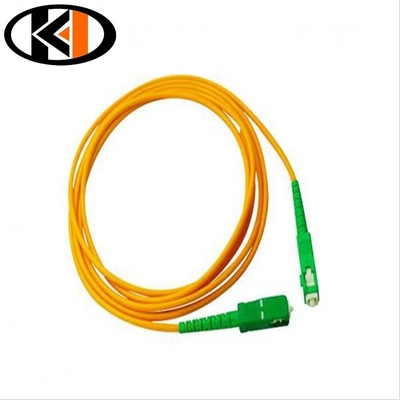 Telekommunikationsfaser Typ SM LSZH 2mm Patch Cord mit niedrigem Verlust und Längenoptionen