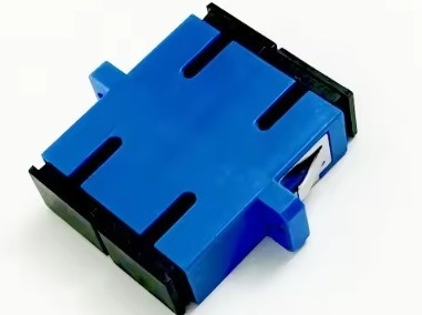 SC-Optische Adapter mit Glasfaser Single-Mode-Duplex-Optische Adapter mit Verschluss SC-Anschluss