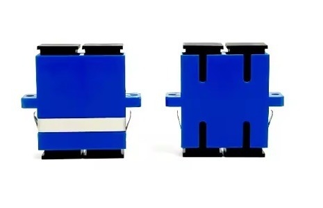SC-Optische Adapter mit Glasfaser Single-Mode-Duplex-Optische Adapter mit Verschluss SC-Anschluss