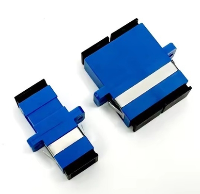 SC-Optische Adapter mit Glasfaser Single-Mode-Duplex-Optische Adapter mit Verschluss SC-Anschluss