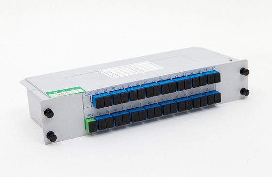 1*16 1*32 SC Stecker LGX PLC Kassette PLC Splitter Faser Typ G657 oder individuell 3 Mal