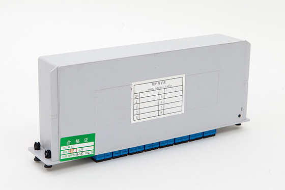 1*16 1*32 SC Stecker LGX PLC Kassette PLC Splitter Faser Typ G657 oder individuell 3 Mal