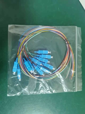 SC UPC Einzelmodus 1.5M Simplex-Faseroptik-Pigtail für einen breiten Temperaturbereich von -40-70°C