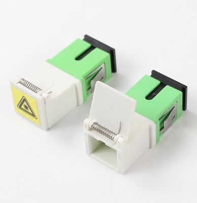 FTTH Flanschkopplung SC Glasfaser Adapter mit Staub c-ap und Einsetzverlust IL 0.2db