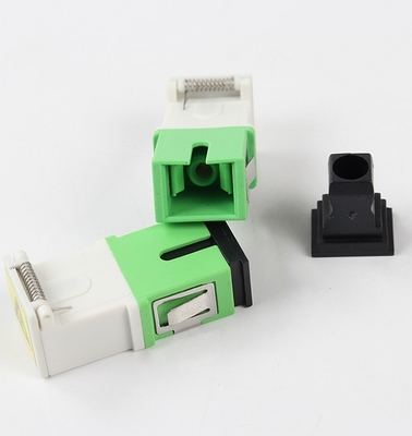 FTTH Flanschkopplung SC Glasfaser Adapter mit Staub c-ap und Einsetzverlust IL 0.2db