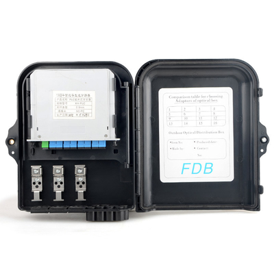 Telekommunikation 8-Port FTTX Außen LGX Glasfaser Splitter Verteilerbox