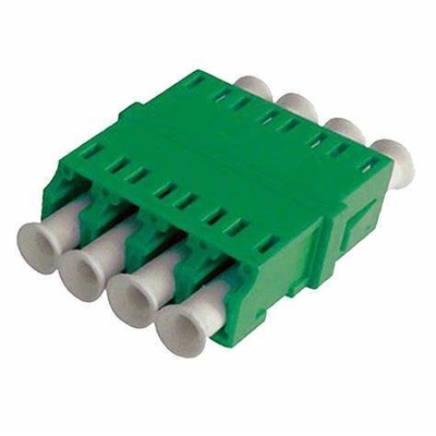 FTTH-Faseroptikadapter LC Quad Flange Coupler 4 LC für 40 bis 85 Temp Kompatibilität