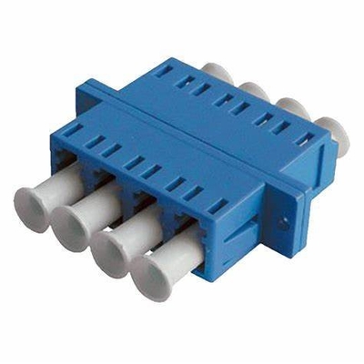 FTTH-Faseroptikadapter LC Quad Flange Coupler 4 LC für 40 bis 85 Temp Kompatibilität