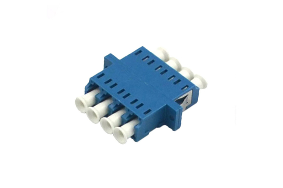 FTTH-Faseroptikadapter LC Quad Flange Coupler 4 LC für 40 bis 85 Temp Kompatibilität