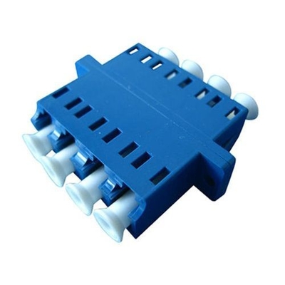 FTTH-Faseroptikadapter LC Quad Flange Coupler 4 LC für 40 bis 85 Temp Kompatibilität