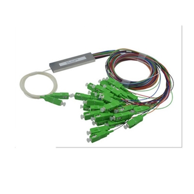 2x8 2x16 2x32 Glasfaser PLC Splitter Stahlrohrkabel 2 Weg 4 Weg 8 16 Weg