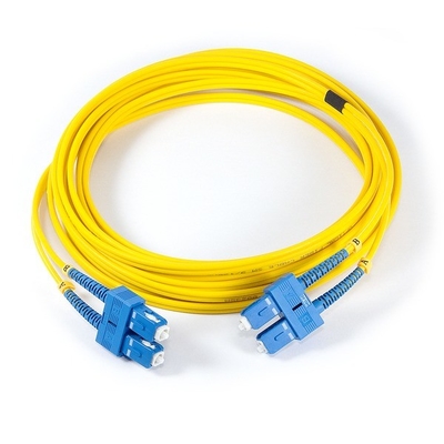 Glasfaser Jumper G657a2 Single Mode Patch Cord mit SC FC ST LC UPC-Anschlusstyp