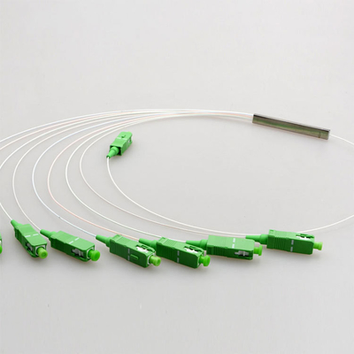 Mini-Type FTTH Glasfaser Splitter Box und Temperaturstabilität -40-85 C dB 0.5